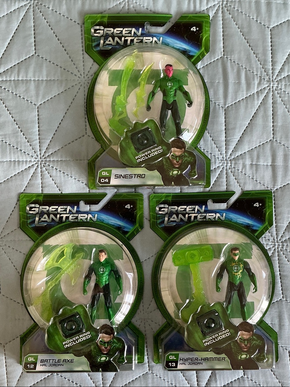 DC Comics Green Lantern Action Figures lot